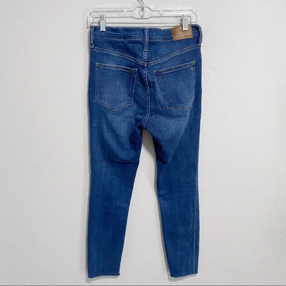 Madewell 9" Mid-Rise Skinny Jeans 27 - Picture 2 of 7